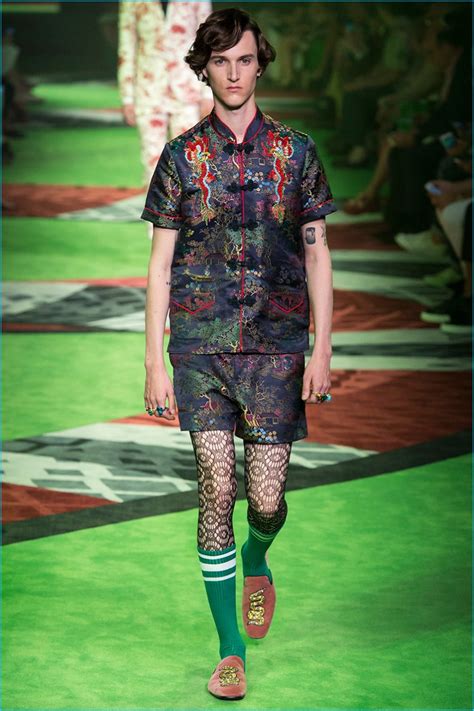 gucci ss18 mens|gucci fashion show.